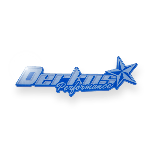 Domed label example
