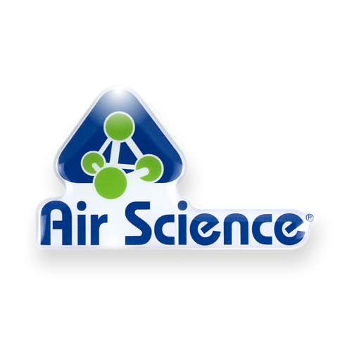 Domed label example