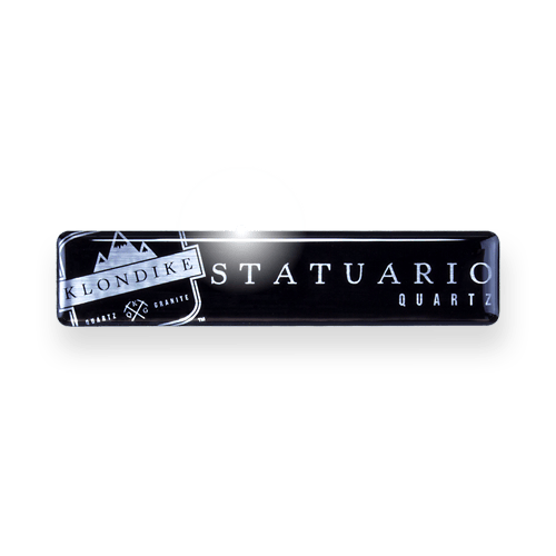 Domed label example